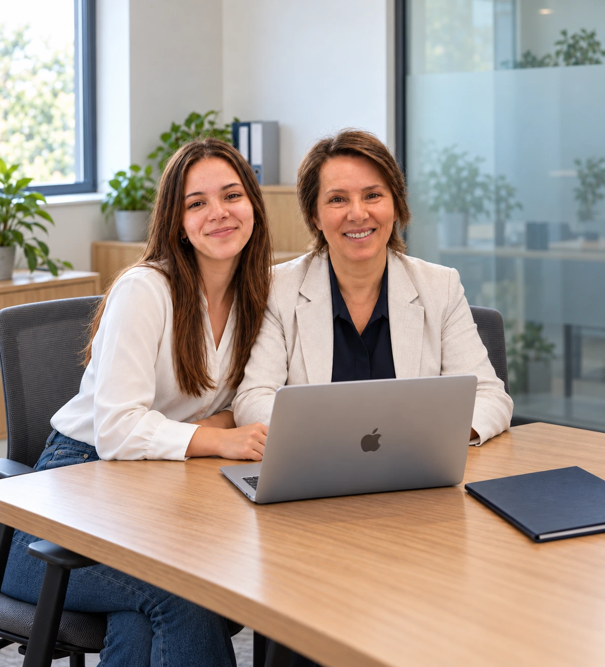 Sofia and Yasemin — conceptual team image for Medicina Turkey